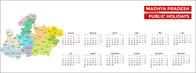 Madhya Pradesh Holidays: List of Public Holidays in Madhya Pradesh in 2023